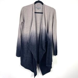 Barefoot Dreams Ombré Cardigan Open Front Long Sleeve Women’s Size Small/Medium
